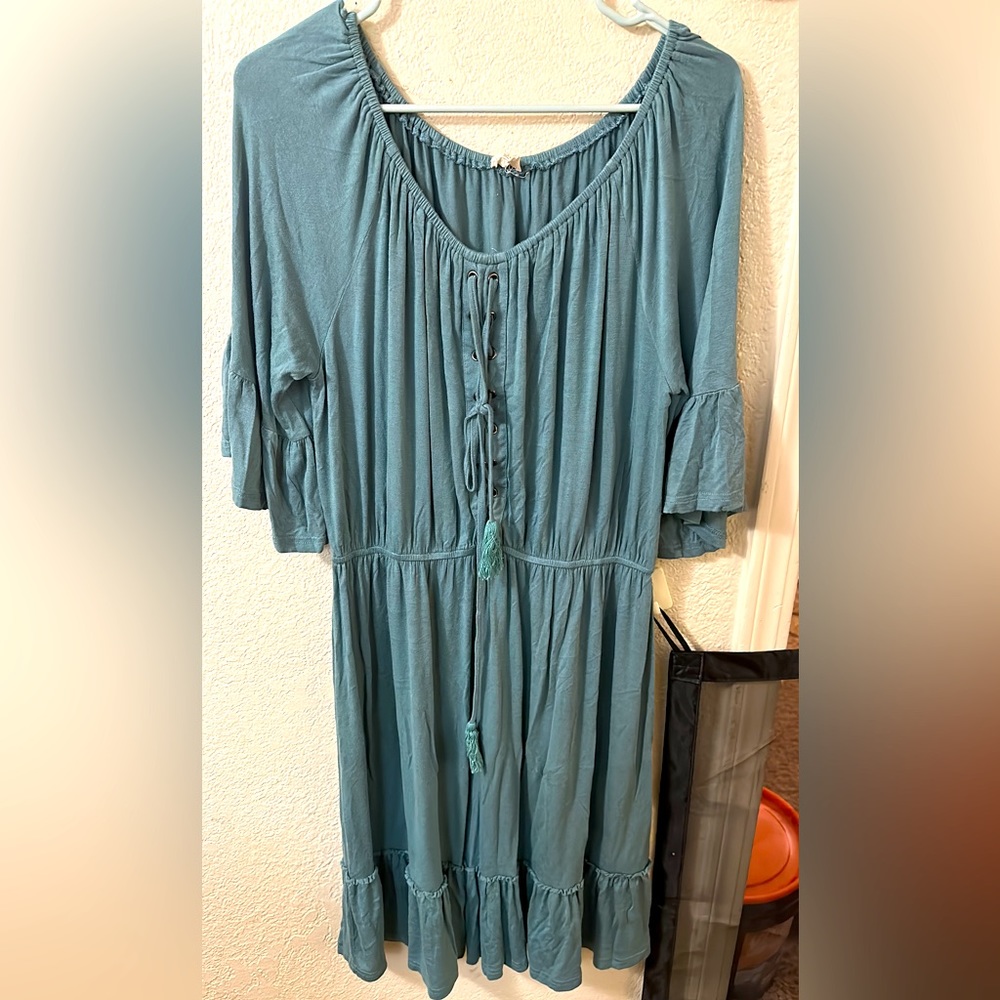 Green dress